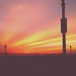 Scenic view of sky at sunset