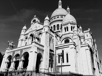 Low angle view of church against sky