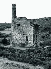 Old ruins against clear sky