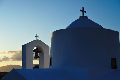 Low angle view of church