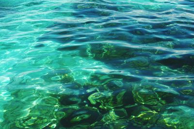 Full frame shot of rippled water