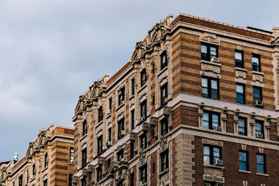 Low angle view of building against sky