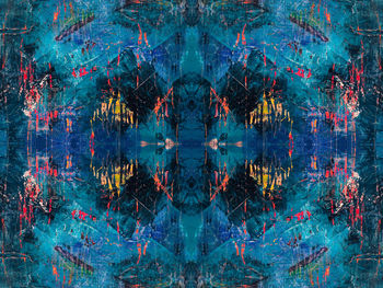 Digital composite image of water