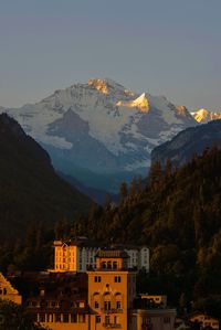 Sun rise, jungfrau