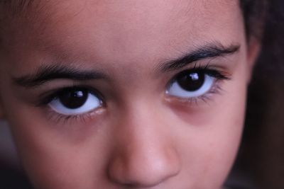 Close-up portrait of boy