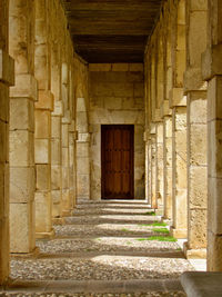 Corridor of building