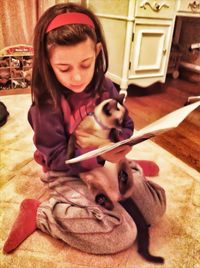 Portrait of smiling young woman