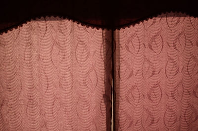 Close-up of curtain