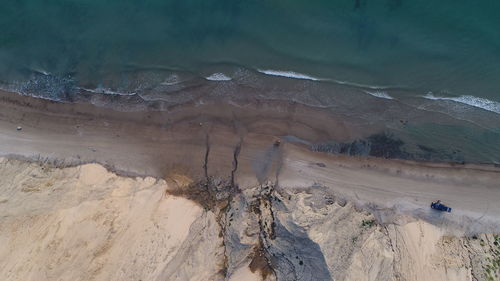 Panoramic view of arid landscape