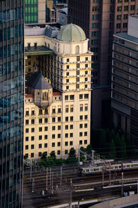 Buildings in city