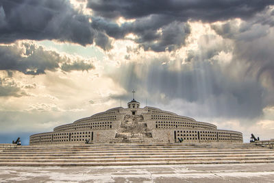 Italy's mount grappa military shrine honoring fallen soldiers in world war i