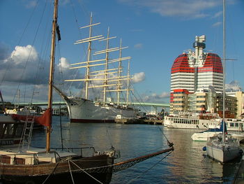 Ship in harbor