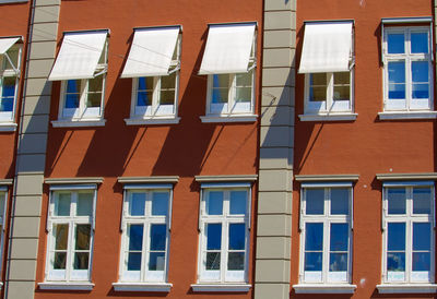 Full frame shot of residential building