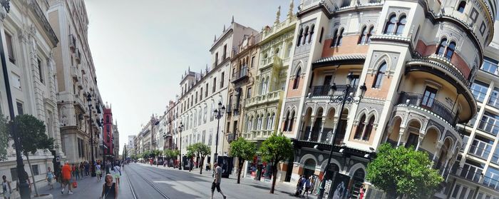 Buildings in city