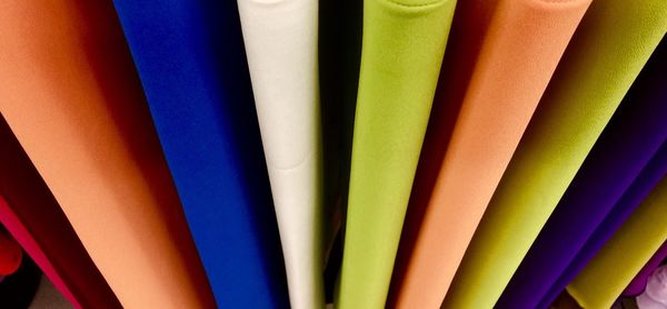 Full frame shot of multi colored paper