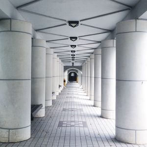 Corridor of building