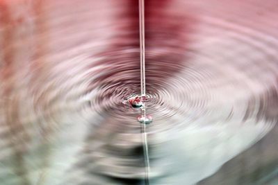 Full frame shot of pouring water