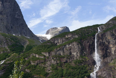 Scenic view of mountains