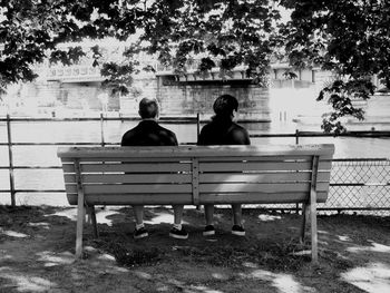 Bench sitting on bench