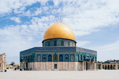 Dome of the rock or mosque of omar 