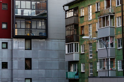 Full frame shot of modern building