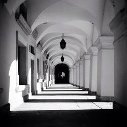 Corridor of building