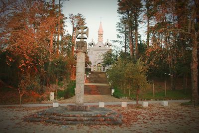 View of church against sky