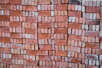 Full frame shot of brick wall