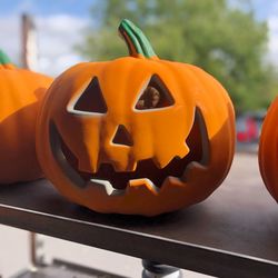 Close-up of pumpkin halloween