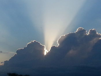 Low angle view of sky