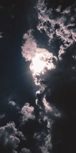 Low angle view of sky