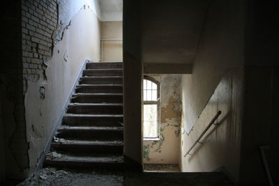 Staircase in building