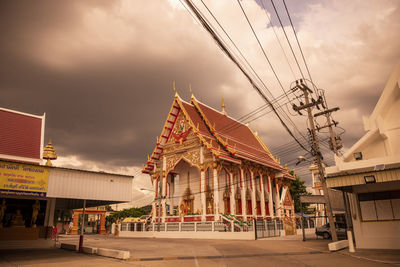 Buildings in city