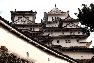 Low angle view of temple