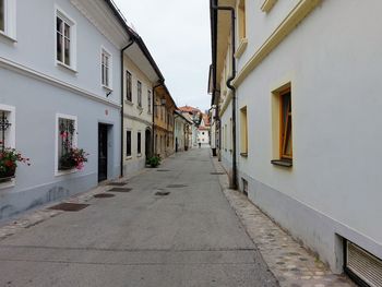 Street amidst buildings in city