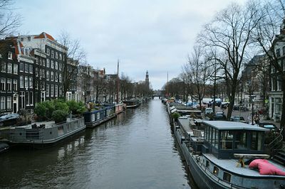 Canal along buildings