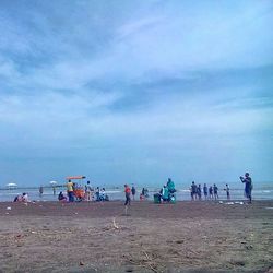 People on beach