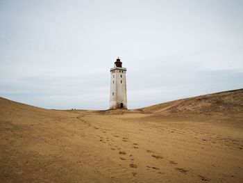 Lighthouse on beach