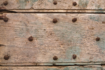 Full frame shot of wooden wall