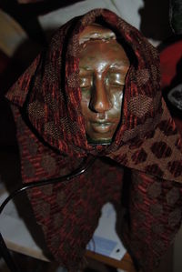 Portrait of young woman