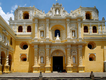 La merced church in antigua - guatemala