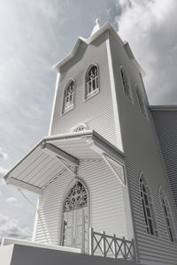 Low angle view of building against sky