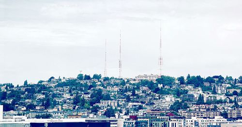 Cityscape against sky