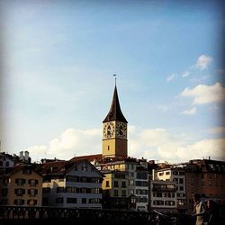 Low angle view of church