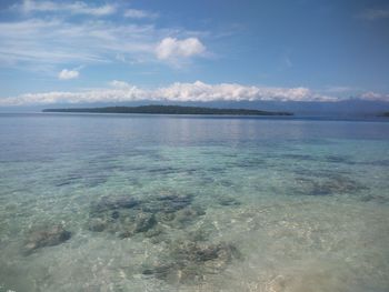 The beauty of paradise. pasir putih beach