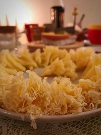 Close-up of food in plate