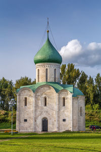 Cathedral of the transfiguration of jesus in pereslavl-zalessky , russia.