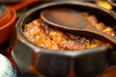 Close-up of food in bowl