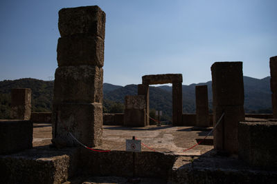 Old ruins of antas temple