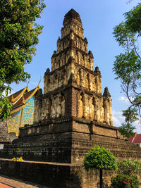 Low angle view of a temple